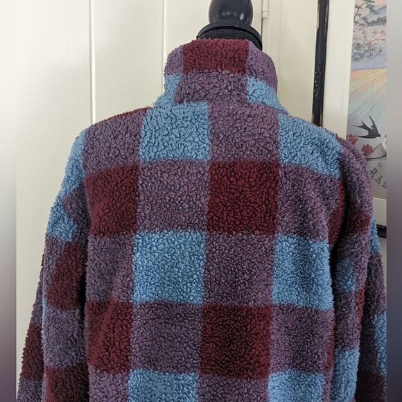 Eddie Bauer Plush Fast Fleece ¼ Zip Pullover Sweater SM Cozy Cabincore Outdoors - Picture 9 of 13